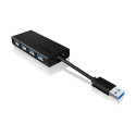 "ICY BOX IB-AC6104-B USB 3.0 HUB 4-Port 4xUSB 3.0"