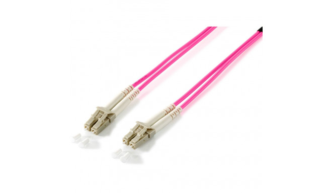 "Equip LWL Patchkabel LC->LC 15.00m Multimode Duplex OM4 vio Polybeutel"