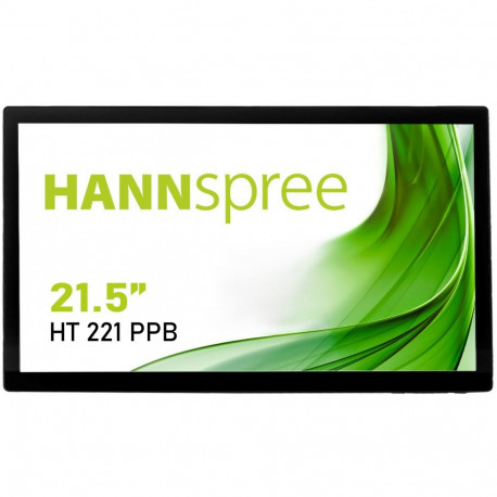 "Hannspree 54.6cm (21.5"") HT221PPB 16:9 M-TOUCH HDMI+DP"