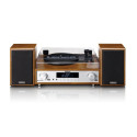 Lenco HiFi set record player/DAB+/FM/BT/USB wood