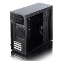 Fractal Design | CORE 1100 | Black | Micro ATX | Power supply included No | ATX PSUs, up to 185mm if
