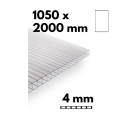 Kasvuhoone kihtplastiku / polükarbonaati tükk 1050x2000mm - 4mm, 7tk.