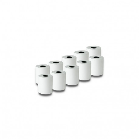 Qoltec 51900 Thermal roll 57 x 27 | 55g / m2 | 10 pcs. | BPA free