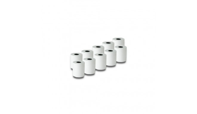 Qoltec 51900 Thermal roll 57 x 27 | 55g / m2 | 10 pcs. | BPA free