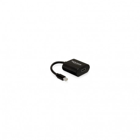 Adapter miniDisplayPort Stecker > HDMI Buchse (schwarz, 12cm)