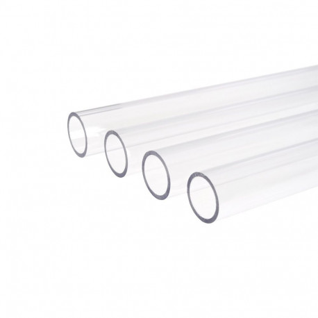 Alphacool ice pipe HardTube PETG pipe, 60cm 16/13mm, clear, 4-pack (18514)