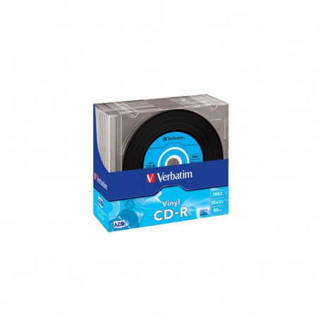 CDR 52x SC 700MB Verbatim DL Vinyl 10 pieces