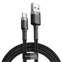 Baseus CAFULE TYPE-C CABLE 300CM Black Grey