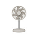 Duux Fan | Rize Flex | Stand Fan | Greige | Diameter 21 cm | Number of speeds 4 | Oscillation | 10 W