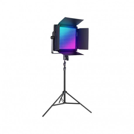 Neewer Kit Neewer RGB1200 LED two lamps 60W 2500-8500K + tripods + barndoors