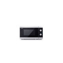 Sharp Microwave Oven with Grill YC-MG01E-S Free standing, 800 W, Grill, Silver