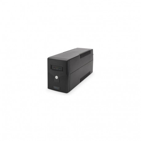 Digitus Line-Interactive UPS DN-170063, 600VA, 360W, 1x 12V/7Ah battery, 2x CEE 7/7 outlet, 2x RJ-11