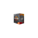 AMD CPU||Desktop|Ryzen 3|4100|Renoir|3800 MHz|Cores 4|2MB|Socket SAM4|65 Watts|BOX|100-100000510BOX