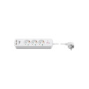 Goobay 41264 3-Way Power Strip with Switch and USB | Sockets quantity 3