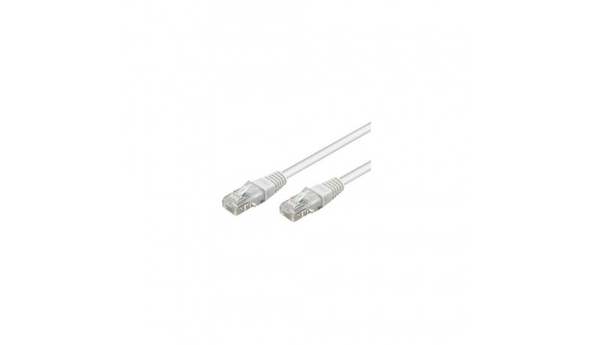 Goobay Patch Cable | 68637 CAT 6 U/UTP | PVC AWG 24/7 | Cable length: 5 m | White