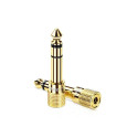 Ugreen 6.5mm Male to 3.5mm Female Adapter Gold