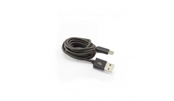 Sbox USB->Type C M/M 1.5m USB-TYPEC-15B fruity black
