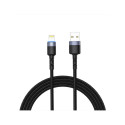 Tellur Data cable USB to Lightning with LED Light, 2m black