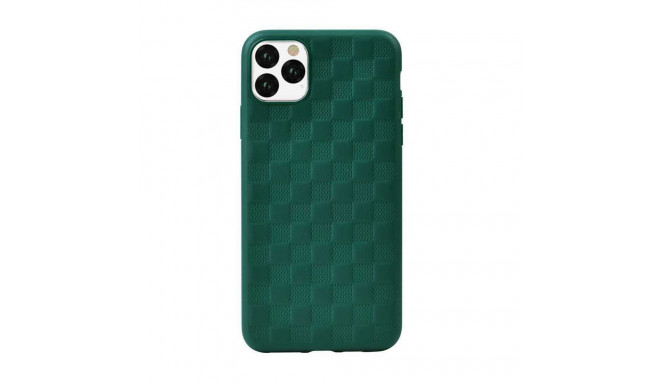 Devia Apple Woven2 Pattern Design Soft Case iPhone 11 Pro Max green