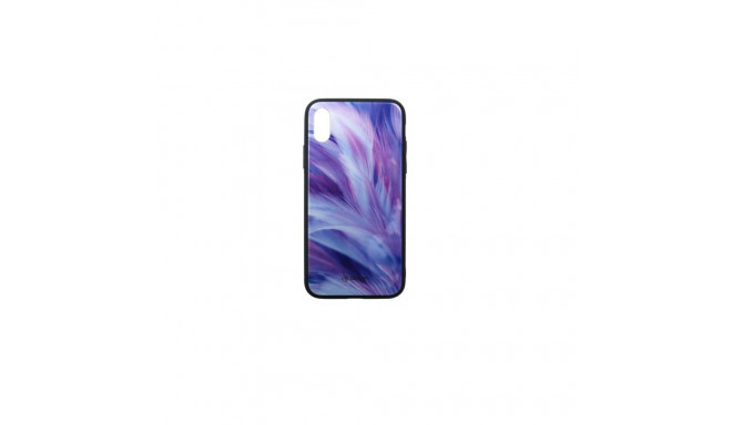 Tellur Apple Cover Glass print for iPhone XS feather
