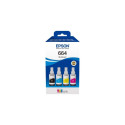 EPSON 664 EcoTank 4-colour multipack | C13T66464A | 664 EcoTank 4-colour multipack | Ink tank | Blac