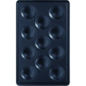 TEFAL XA801212 Mini snack plates, Black