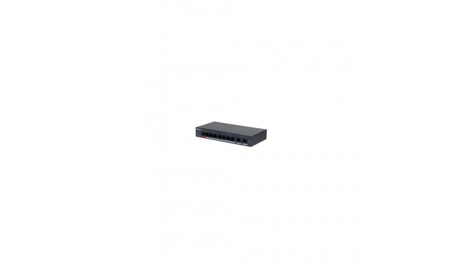 DAHUA Switch||CS4010-8ET-110|Type L2|Desktop/pedestal|PoE ports 8|DH-CS4010-8ET-110