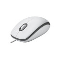 Logitech Mouse M100, White
