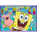 Puzzle - 4x250 - hull Sponge Boba maailm Trefl 13342