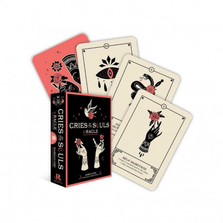 Oracle Card Deck - Cries of the Souls Orakulo kortos 42 Cards 14x10 cm