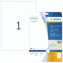 Herma etiketid 210x297mm DIN A4 25tk, läbipaistev (4375)