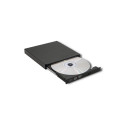 External DVD-RW Writer - Qoltec 51858 USB 2.0 (Black)
