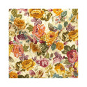 BED COV SET Flowers KSL COTTON 200x220CM
