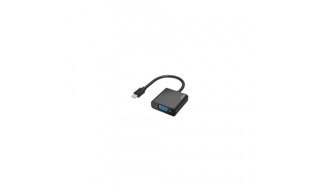 Hama 00200333 video cable adapter Mini DisplayPort VGA (D-Sub) Black