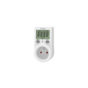 Savio AE-02 wattmeter White Plastic Built-in display LCD 3680 - 3680 W