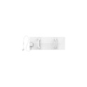 AENO Premium Eco Smart Heater, 700W, Tempered glass, Led display Plug type, (E/F type), WHITE
