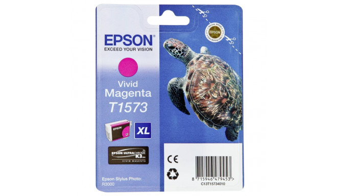 Epson tindikassett erksav magenta T 157 T 1573