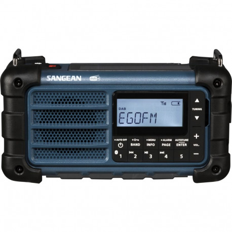 Sangean MMR-99 DAB blue Emergency/Crank/Solar Radio