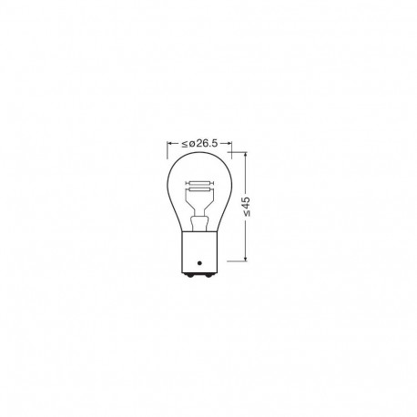 12V 21/5W BAY15D 2xblister