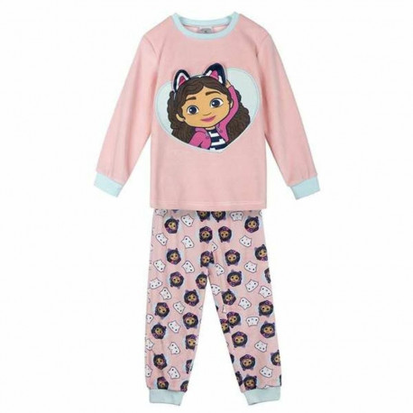 Children's Pyjama Gabby's Dollhouse Pink - 3 Years