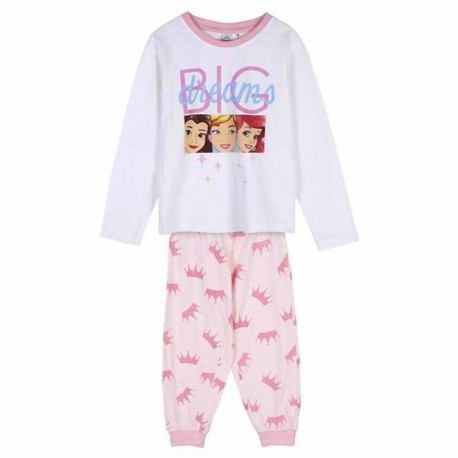 Children's Pyjama Disney Princess White - 2 Years