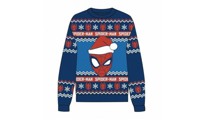 Sviiter, meeste ja naiste Spider-Man Sinine - 6 aastat