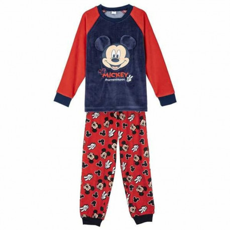 Pidžaama Laste Mickey Mouse Tumesinine - 5 aastat
