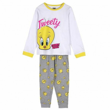 Children's Pyjama Looney Tunes White - 3 Years