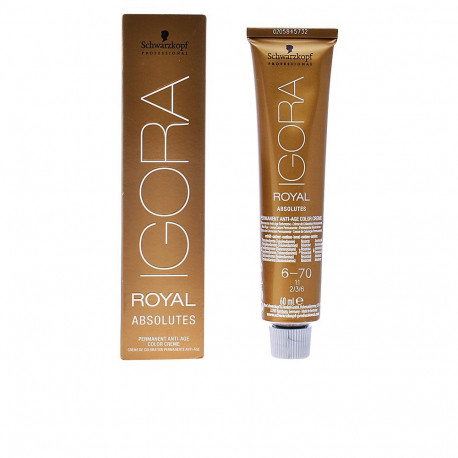Schwarzkopf juuksevärv Igora Royal Absolutes #6-70 60ml