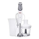 TEFAL Optichef 3-in-1 HB643138 saumikser 800 W 20 kiirust turbo režiim hakkija valge/hall