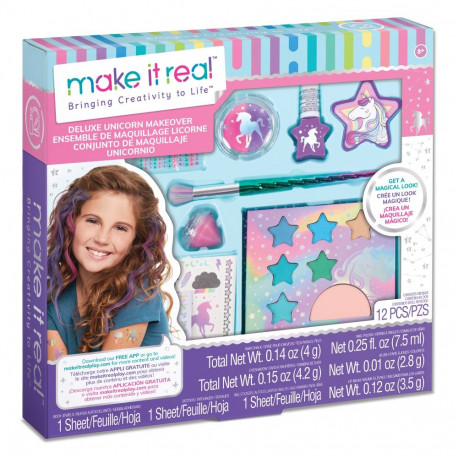 MAKE IT REAL Unicorn Kids Makeup Set