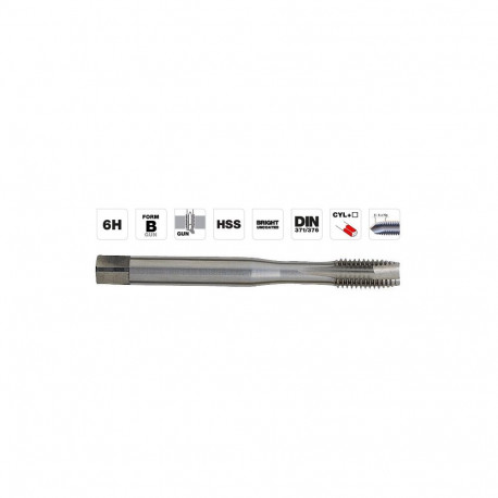 Machine tap M4x0.7,HSS DIN. T Line