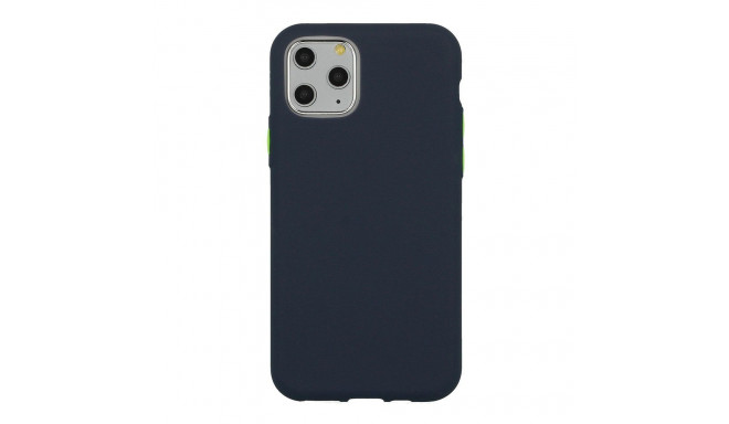 Mocco case Soft Cream Silicone Samsung Galaxy S21 Ultra, dark blue