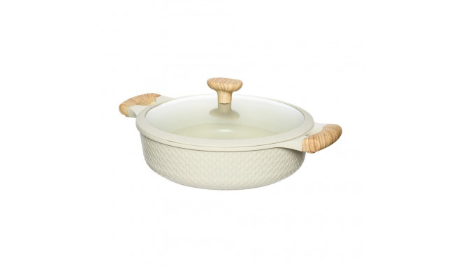 SHALLOW POT D28CM 4.1L/BEIGE 93806 RESTO